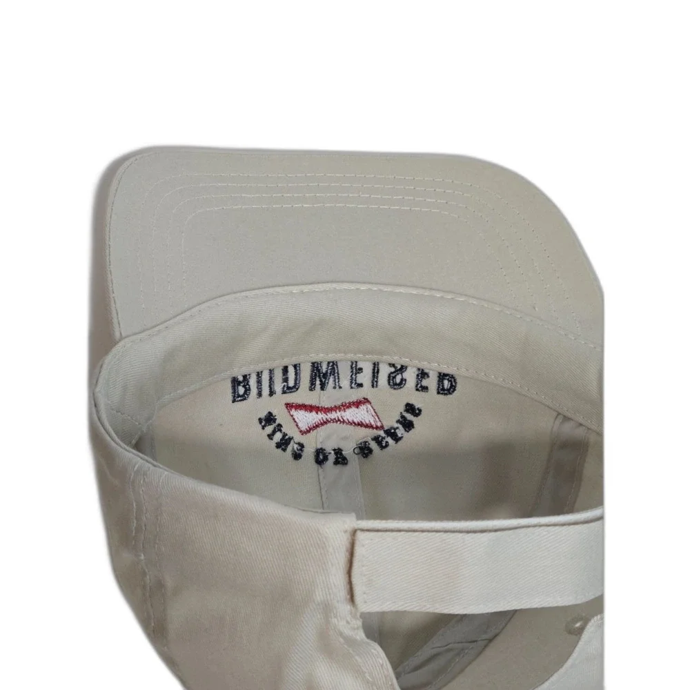 Budweiser King of Beers Dad Hat | Official Product | Tan Khaki | Adjustable Size